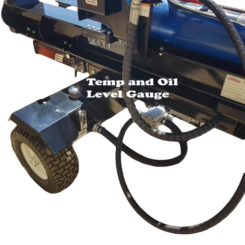 60 Ton Log Splitter designed for Australian Hard Wood. Longer Foot end than competitors. Adapts for Electric Start. Operates Horizontally and Vertically.